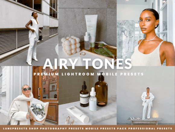 Download Airy Tones Lightroom Presets - Premium Bundle