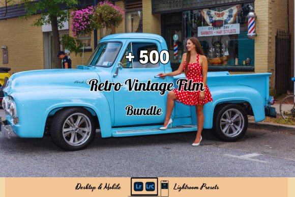 Download 500+ Retro Vintage Film Lightroom Preset - Premium Resources